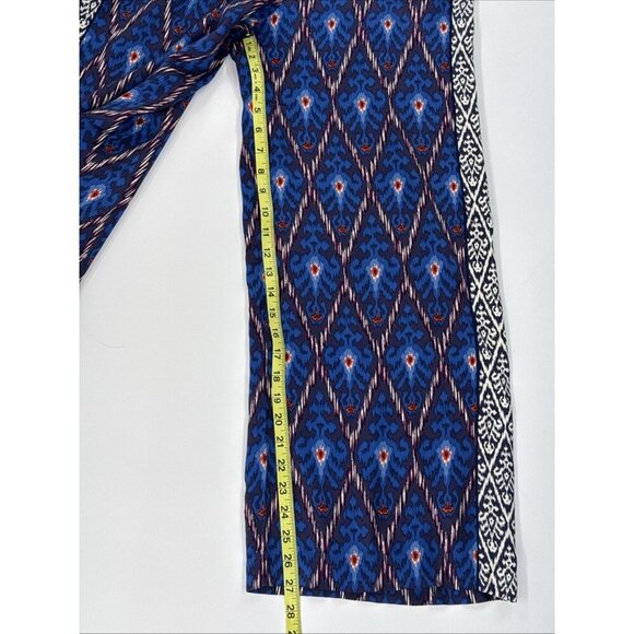 Anthropologie Palazzo Pants Womens Small Vale Boho Colorful Wearable Art Hippie - Picture 8 of 10